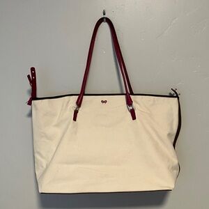 Anya Hindmarch canvas tote